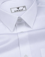 Malbar White Premium Cotton Giza Shirt