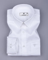 Malbar White Premium Cotton Giza Shirt