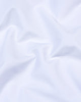 White Soft Touch Satin Premium Cotton Shirt