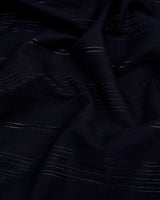 Belgium Black Self Stripe Dobby Cotton Shirt