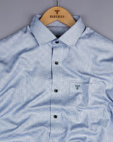 Lufkin Gray Dobby Check Premium Giza Shirt