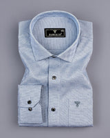 Lufkin Gray Dobby Check Premium Giza Shirt