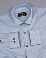 Lufkin Gray Dobby Check Premium Giza Shirt