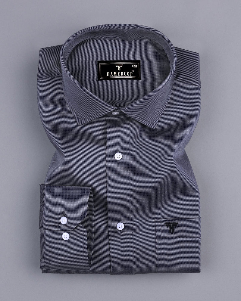 Prescot Black Premium Cotton Giza Shirt