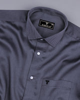 Prescot Black Premium Cotton Giza Shirt