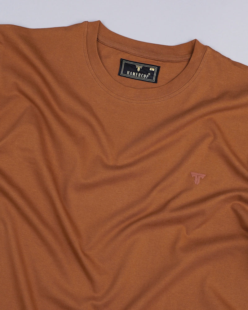 Coffee Brown Super Soft Premium Cotton T-Shirt