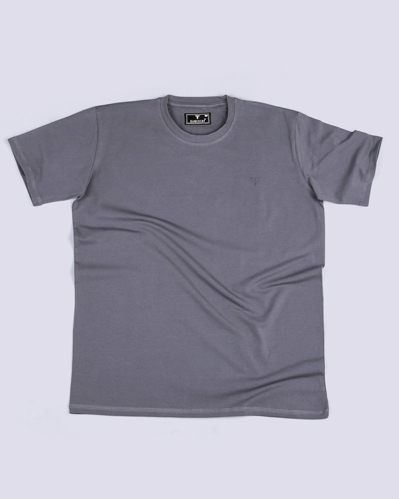 Shadow Gray Super Supima Premium Cotton T-Shirt