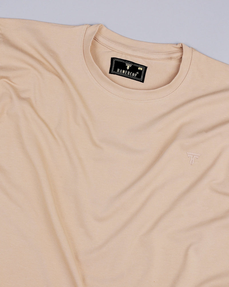 Clay Cream Super Supima Premium Cotton T-Shirt