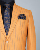 Sandrift Striped Wool Rich Single Breasted Blazer